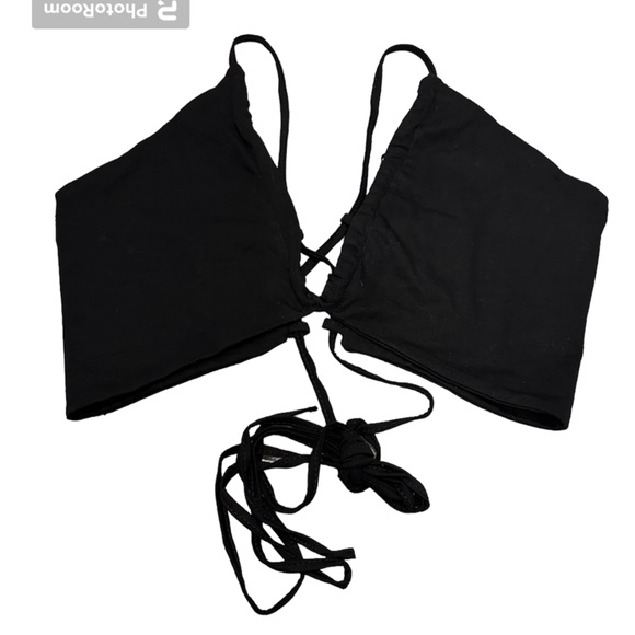 Princess Polly Tali Top Black Size US 2 EUR 4 - Picture 9 of 10